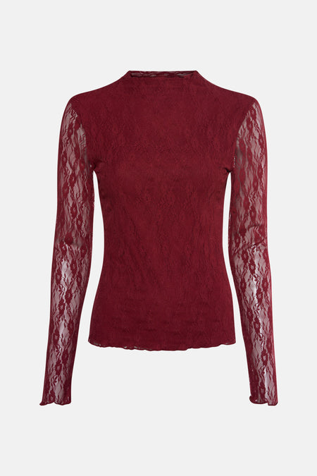 T-shirt à manches longues - rouge