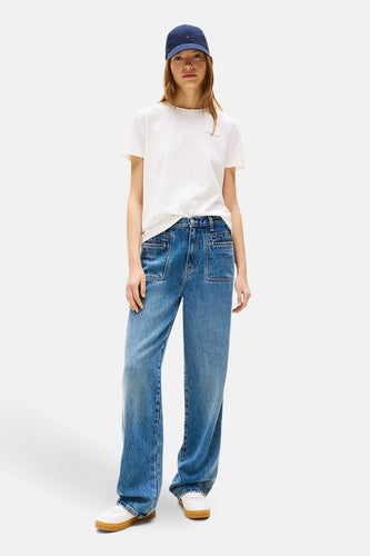 T-shirt à manches courtes - Blanc - TOMMY HILFIGER