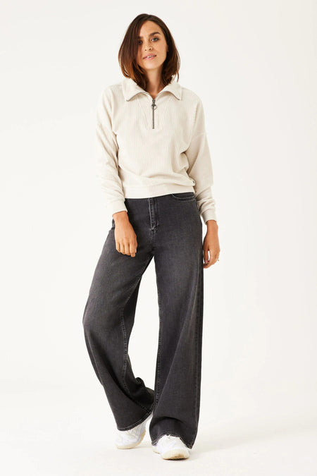 Pull col roulé blanc - GARCIA