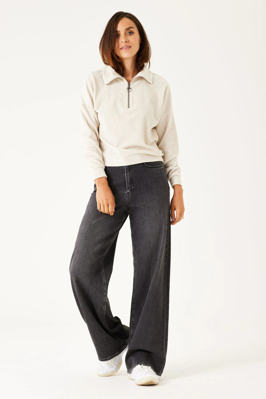 Pull col roulé blanc - GARCIA - GARCIA