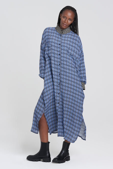Robe 3/4 Bleu - YOUNG DESIGNERS X ZEB