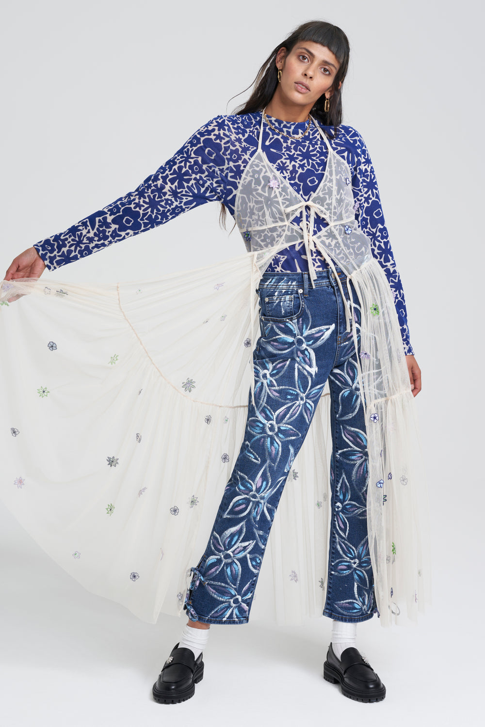 Robe longues Rose - YOUNG DESIGNERS X ZEB