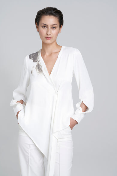 Blouse - blanc
