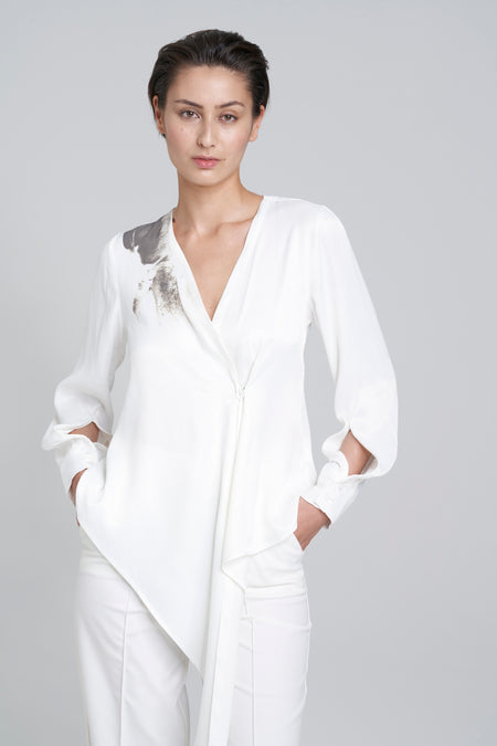 Blouse - blanc