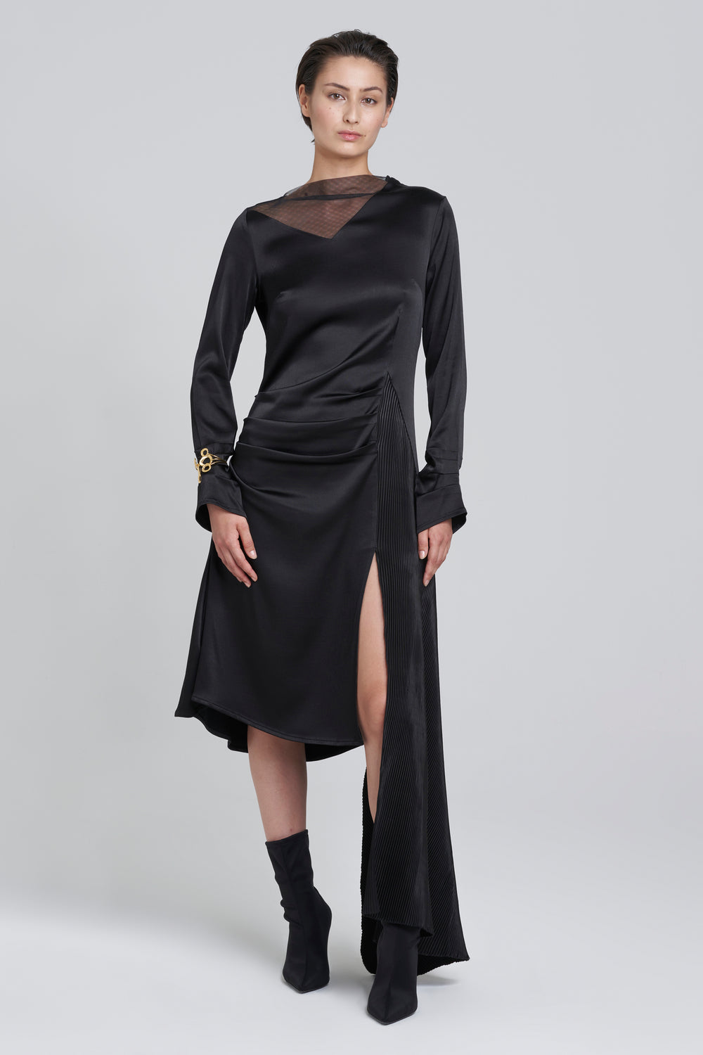 Robe longues Noir - YOUNG DESIGNERS X ZEB