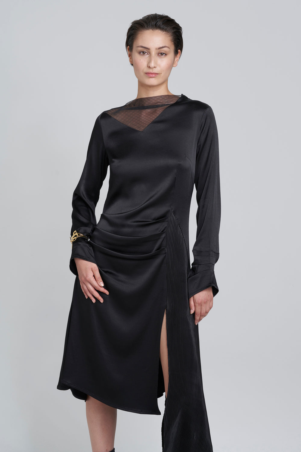 Robe longues Noir - YOUNG DESIGNERS X ZEB