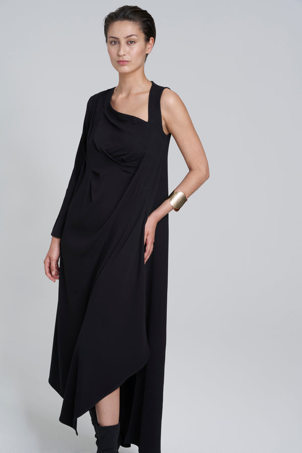 Robe longues Noir - YOUNG DESIGNERS X ZEB