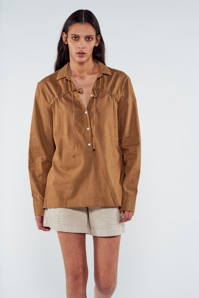 Blouse - brun
