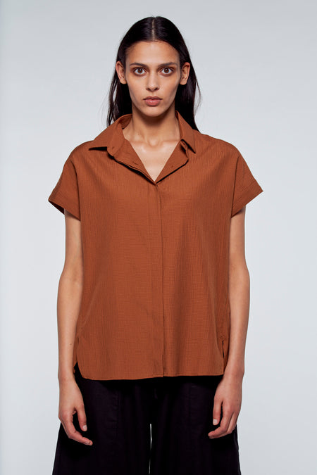 Blouse - brun