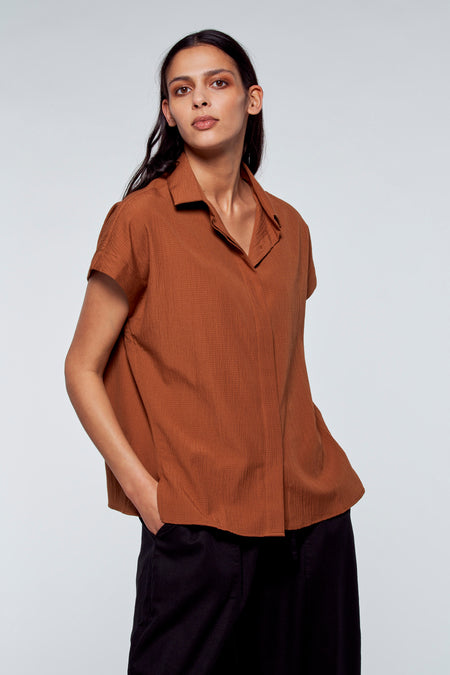 Blouse - brun