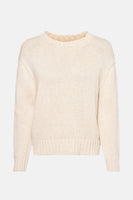 Pull à col rond - beige