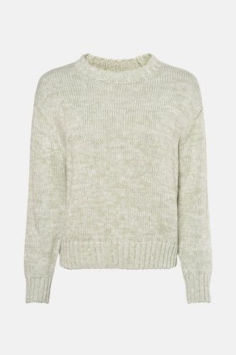 Pull à col rond - Vert - HAILYS