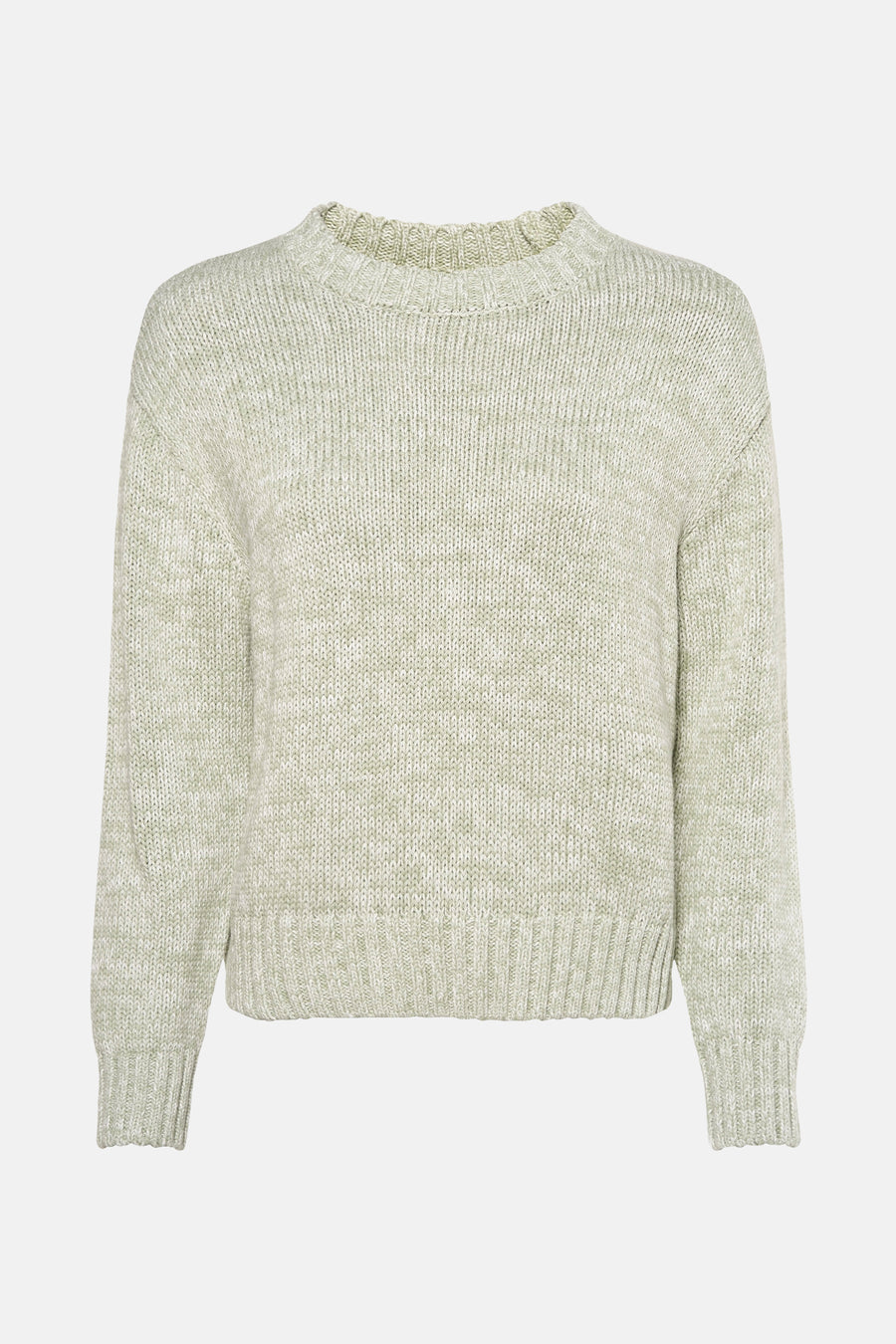 Pull à col rond - Vert - HAILYS