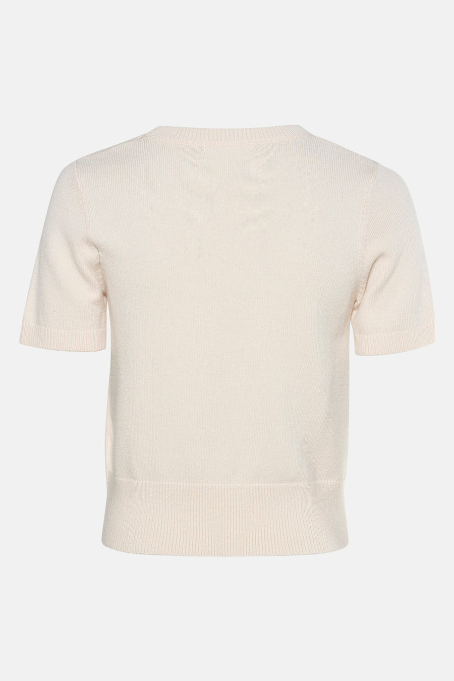 Pull à col rond - écru - HAILYS - 2