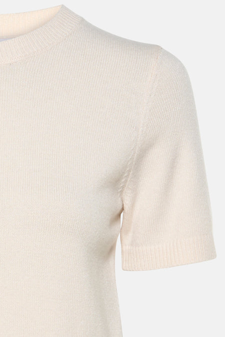 Pull à col rond - écru