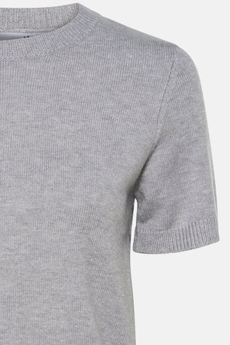 Pull à col rond - gris - HAILYS - 4