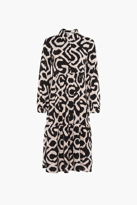 Robes à manches longues - écru