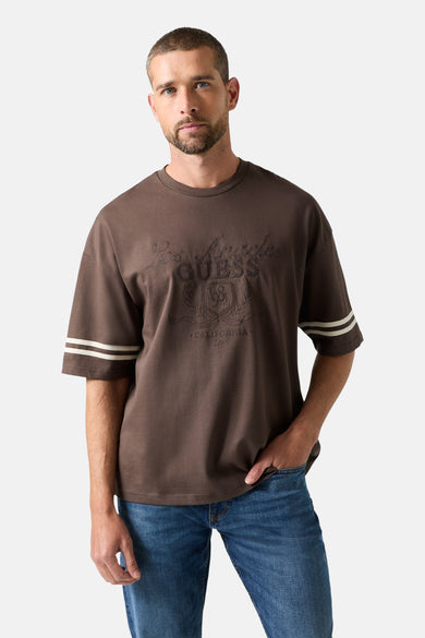 T-shirt à manches courtes - brun
