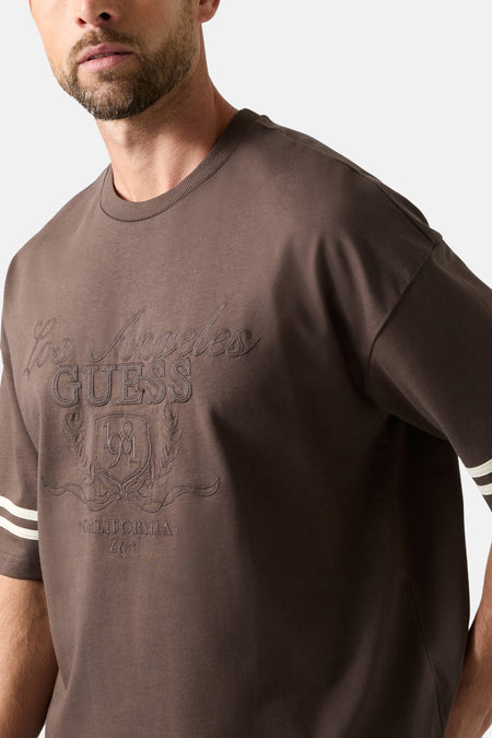 T-shirt à manches courtes - brun