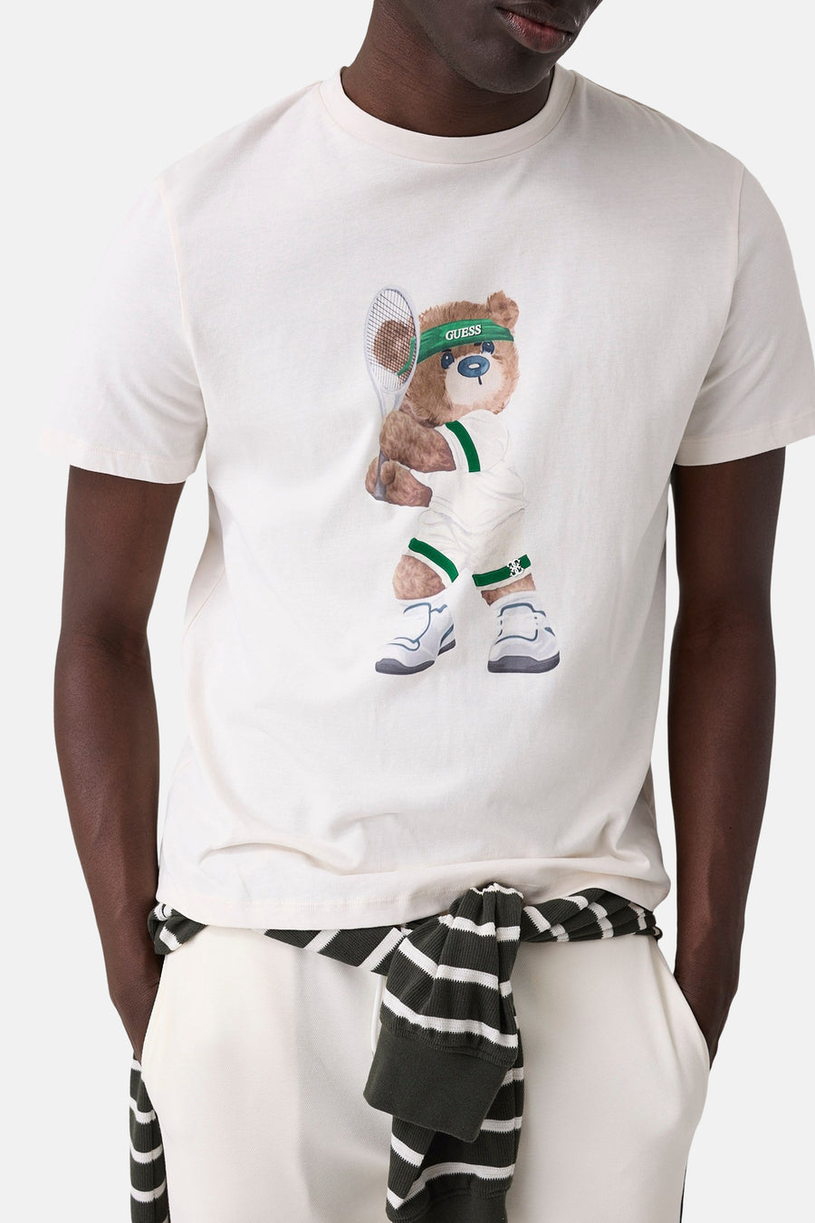 T-shirt à manches courtes - écru