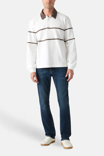 Sweat col O - écru