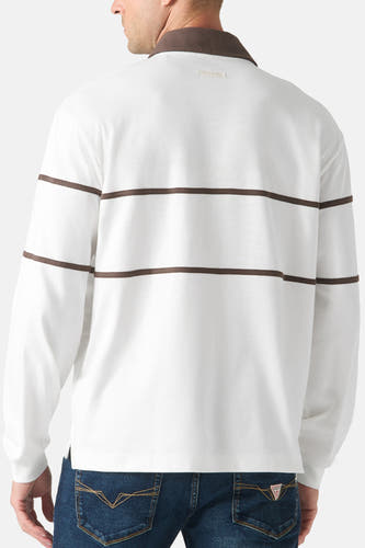 Sweat col O - écru