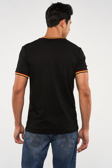 T-shirt (manches courtes) Noir - ZEB STYLE LAB