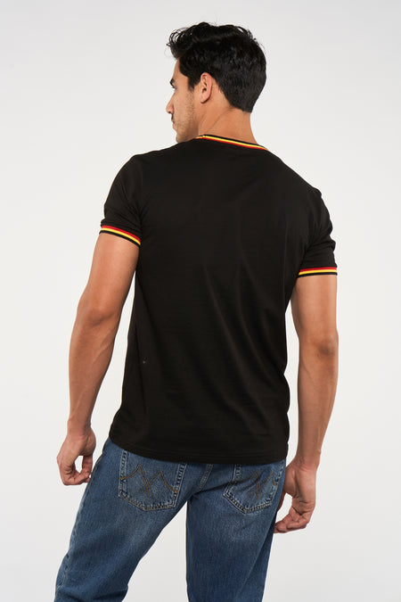 T-shirt (manches courtes) Noir - ZEB STYLE LAB