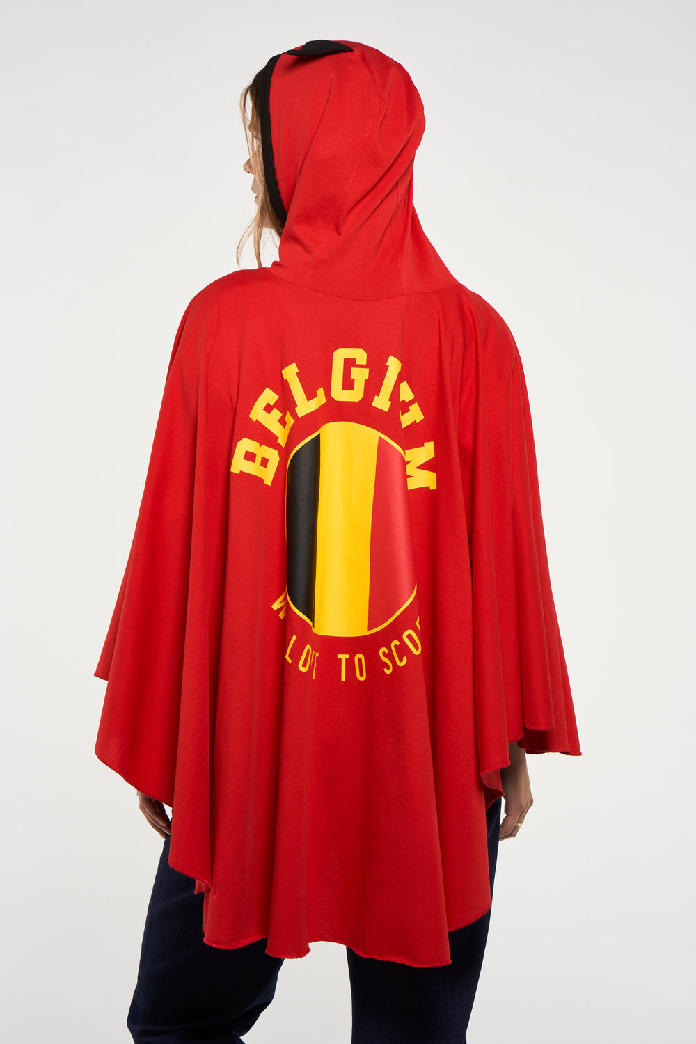 Poncho Rouge - ZEB STYLE LAB