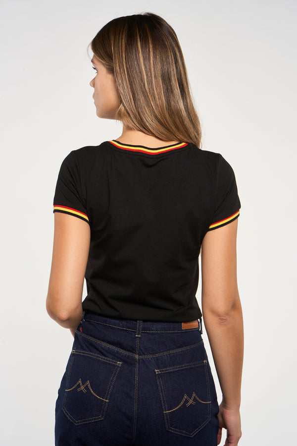 T-shirt (manches courtes) Noir - ZEB STYLE LAB