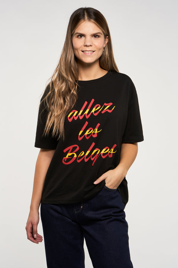T-shirt (manches courtes) Noir - ZEB STYLE LAB