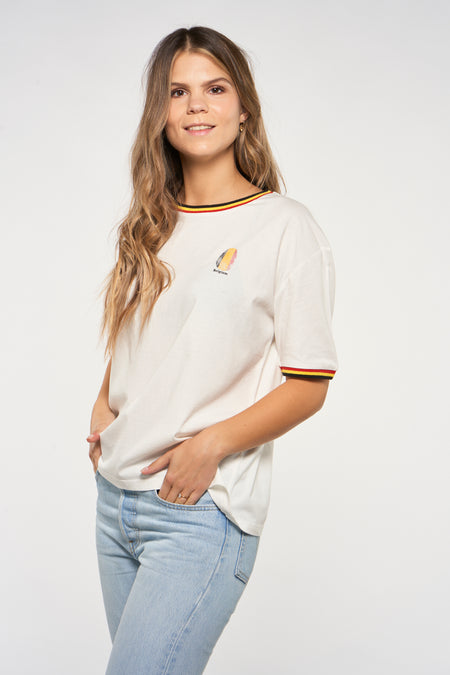T-shirt (manches courtes) Blanc - ZEB STYLE LAB