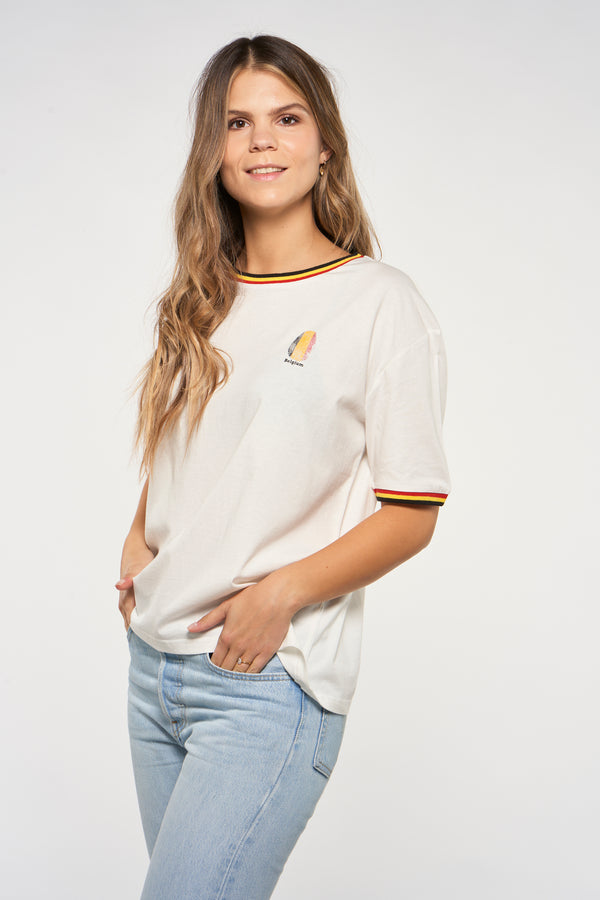T-shirt (manches courtes) Blanc - ZEB STYLE LAB